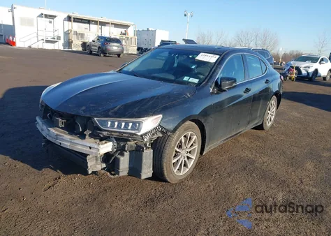 2018 Acura Tlx Tech Pkg from USA, damaged, VIN 19UUB1F50JA010786